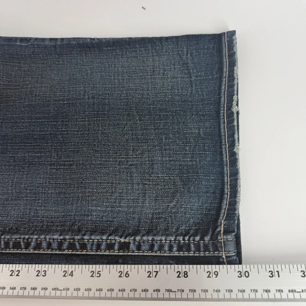 Silver Jeans Co Zac Relaxed Fit Straight Leg Jeans Blue W40 L30 M42408RAS301